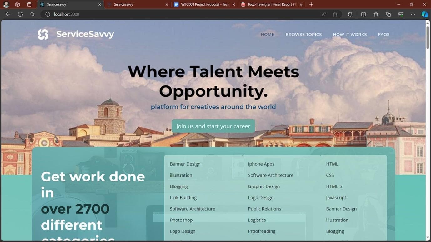 ServiceSavvy preview